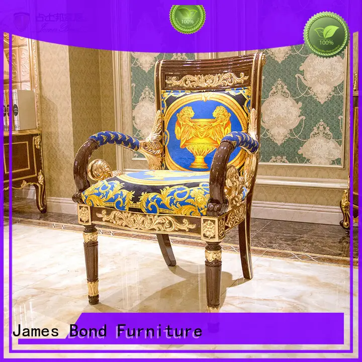 James Bond velvet classic chairs for living room factory direct supply for hotel 1