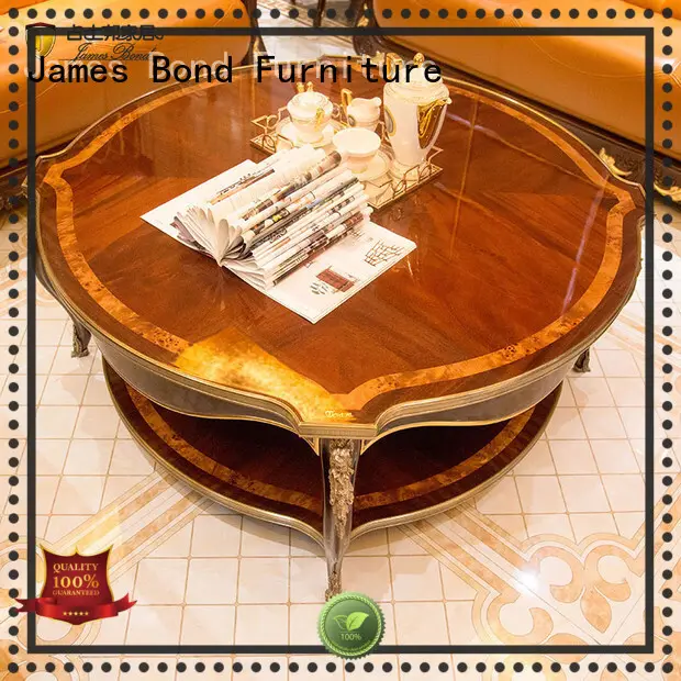 James Bond contemporary traditional wood coffee tables directly sale for guest room 1