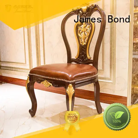 James Bond solid wood traditional dining room chairs manufacturer for hotel 1