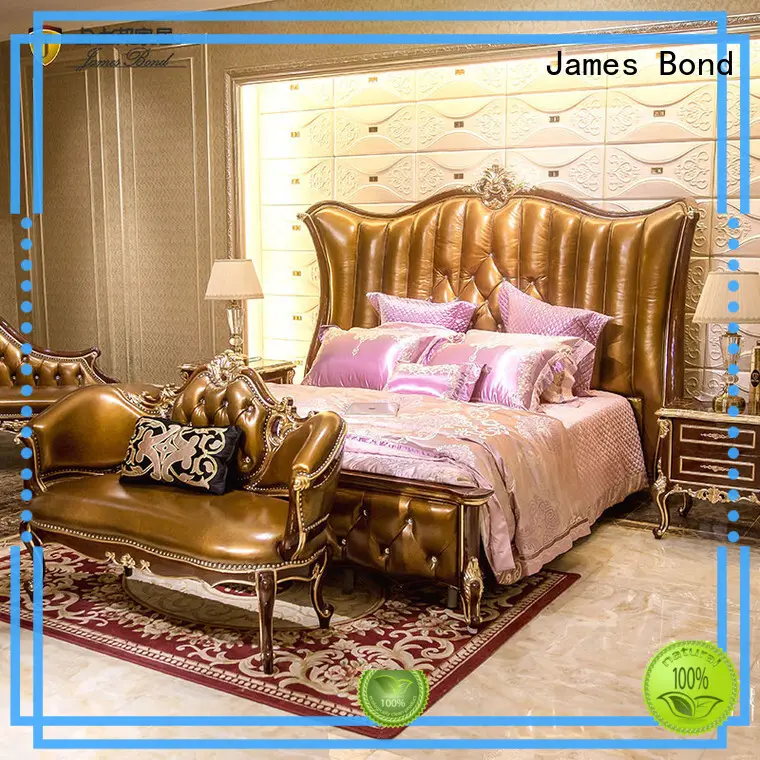 James Bond durable classic bedroom furniture wholesale for villa 1