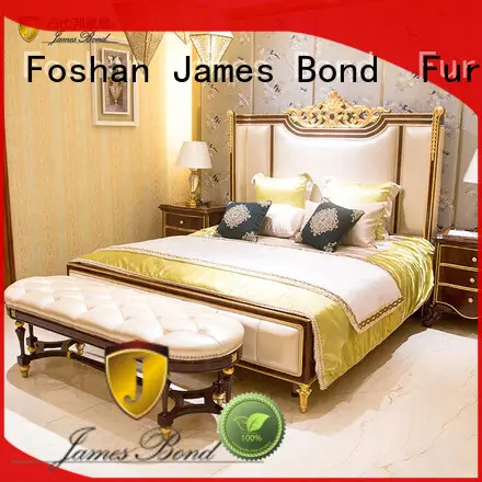 James Bond comfortable traditional bed designs wholesale for home 1