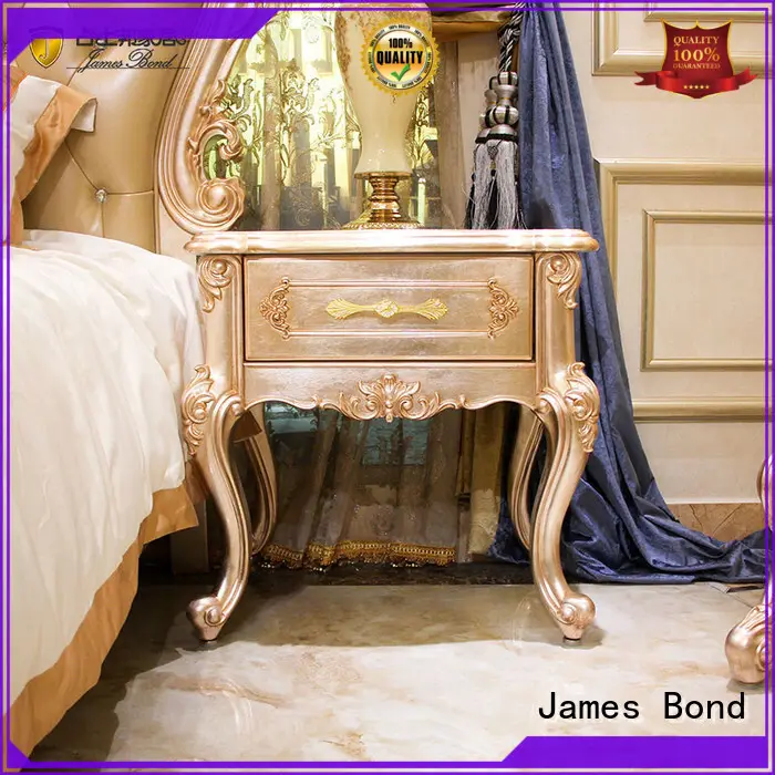 James Bond luxury furniture bedside table wholesale for home 1