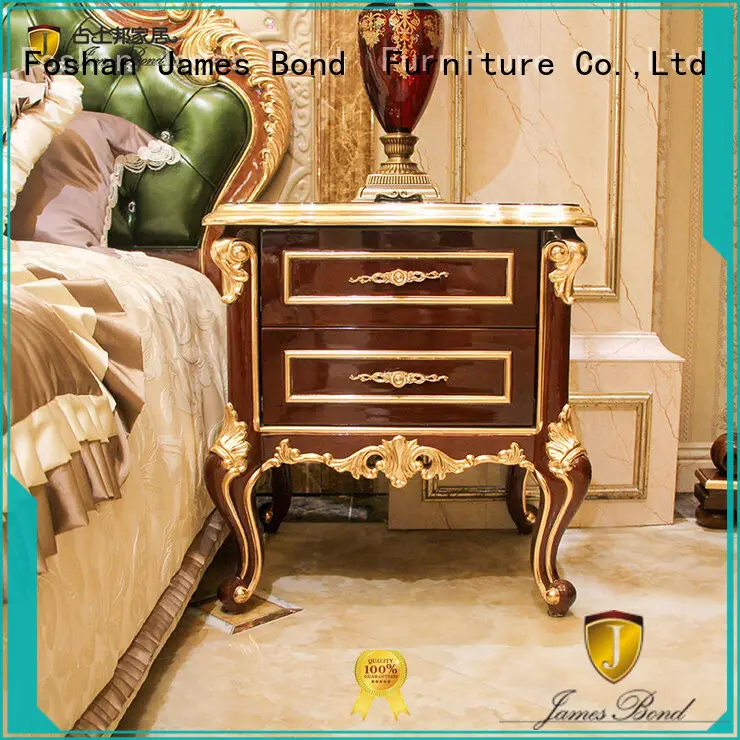 Fournisseur de conception de table de chevet de mode James Bond pour hôtel 1