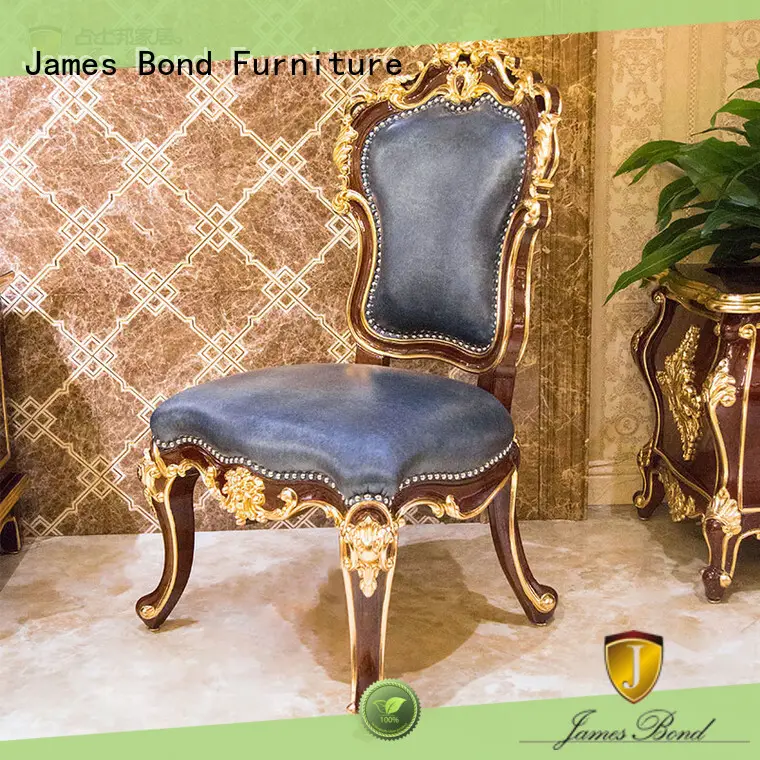James Bond comfortable traditional dining room chairs supplier for hotel 1