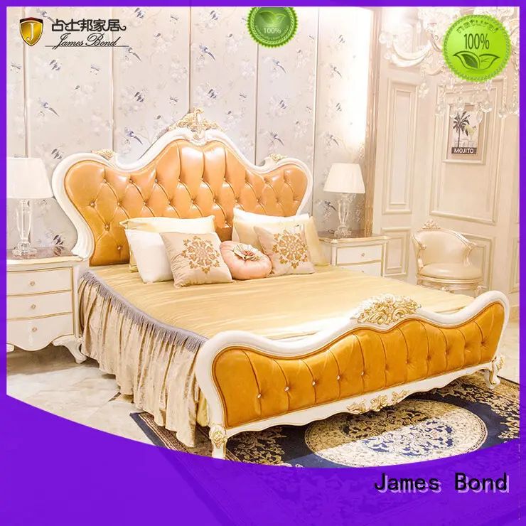James Bond gorgeous classic bedroom sets supplier for villa 1