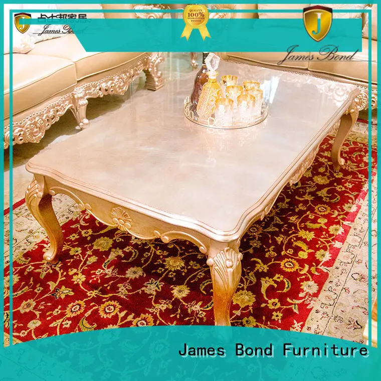 James Bond magnifique fabricant d'ensembles de tables basses traditionnelles pour restaurant 1