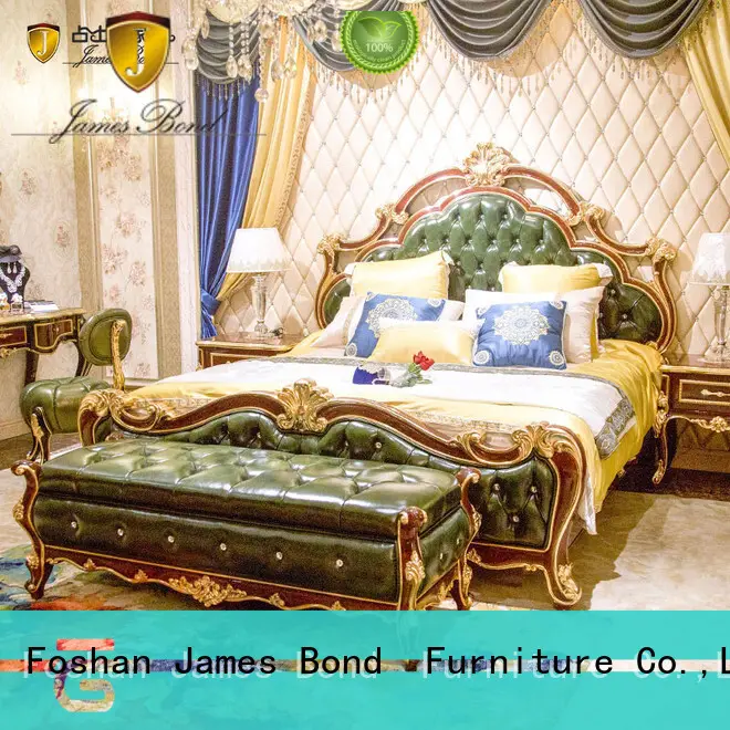 James Bond magnífico precio de fábrica de muebles de dormitorio tradicionales para villa 1
