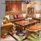 James Bond solid wood classic sofa set directly sale for church 1