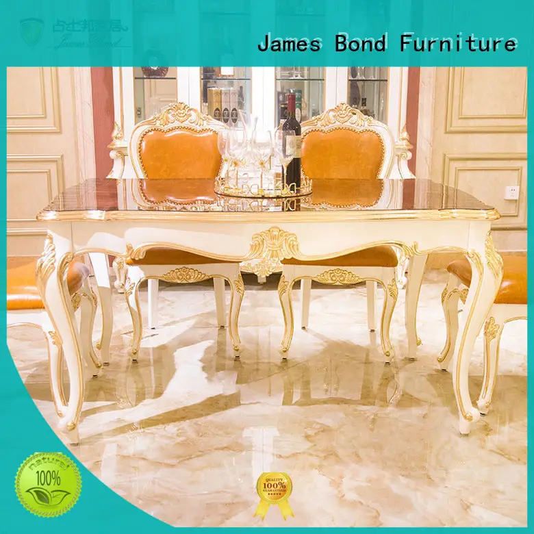 Fournisseur classique de table à manger James Bond pour hôtel 1