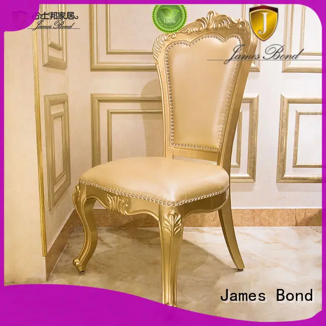 Chaises de salle à manger classiques James Bond, approvisionnement direct d'usine pour restaurant 1