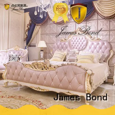 James Bond luxury bedroom furniture factory price for apartment 1