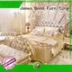 James Bond solid wood luxury bedroom furniture wholesale for apartment 1