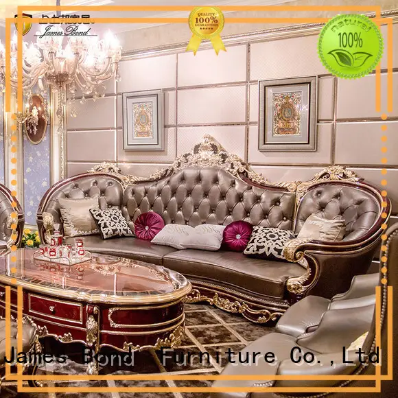Nhà sản xuất ghế sofa da phong cách cổ điển cho gia đình 1
