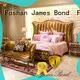 James Bond luxury bedroom furniture sets wholesale for villa 1