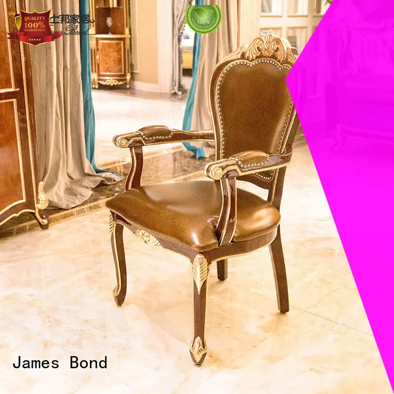 Personalización de sillas de comedor clásicas de James Bond para restaurante2 1