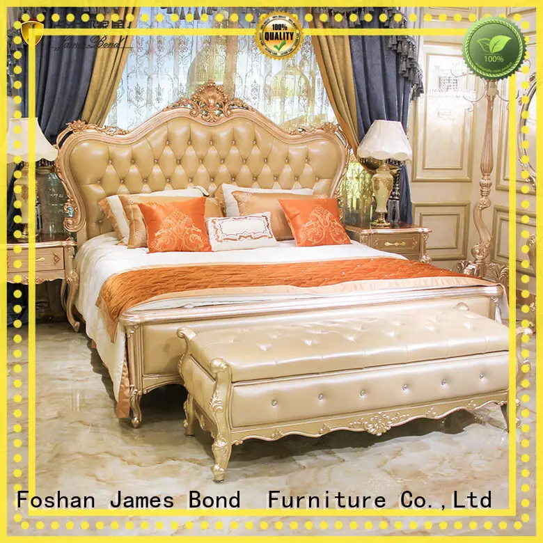 James Bond gorgeous traditional bed designs factory for apartment 1