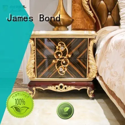 Fabricante de mesitas de noche clásicas de moda James Bond para apartamentos 1