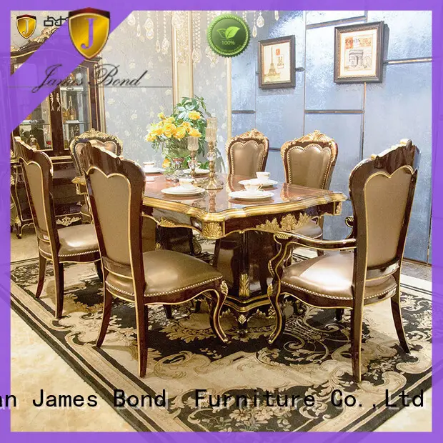 Proveedor de diseños de mesas de comedor clásicas de James Bond para el hogar 1