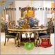 Mesa de comedor clásica de madera maciza, suministro directo de fábrica para hotel 1