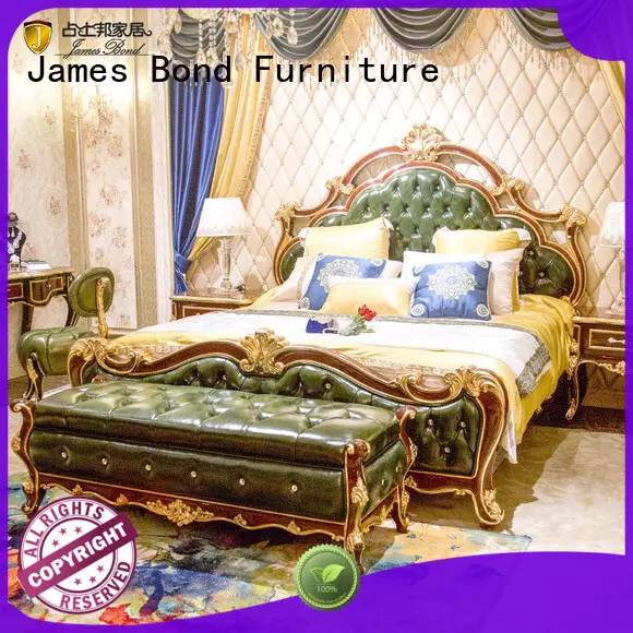 James Bond contemporary traditional bedroom sets factory price for hotel 1