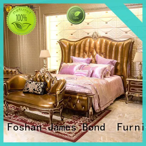 James Bond comfortable traditional bed designs manufacturer for home 1