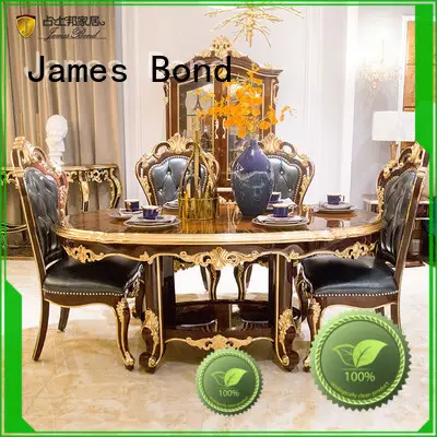 Table de salle à manger classique James Bond en gros pour hôtel 1