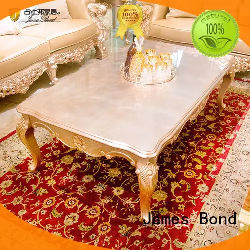 James Bond, preciosa mesa de centro clásica, suministro directo de fábrica para hotel 1