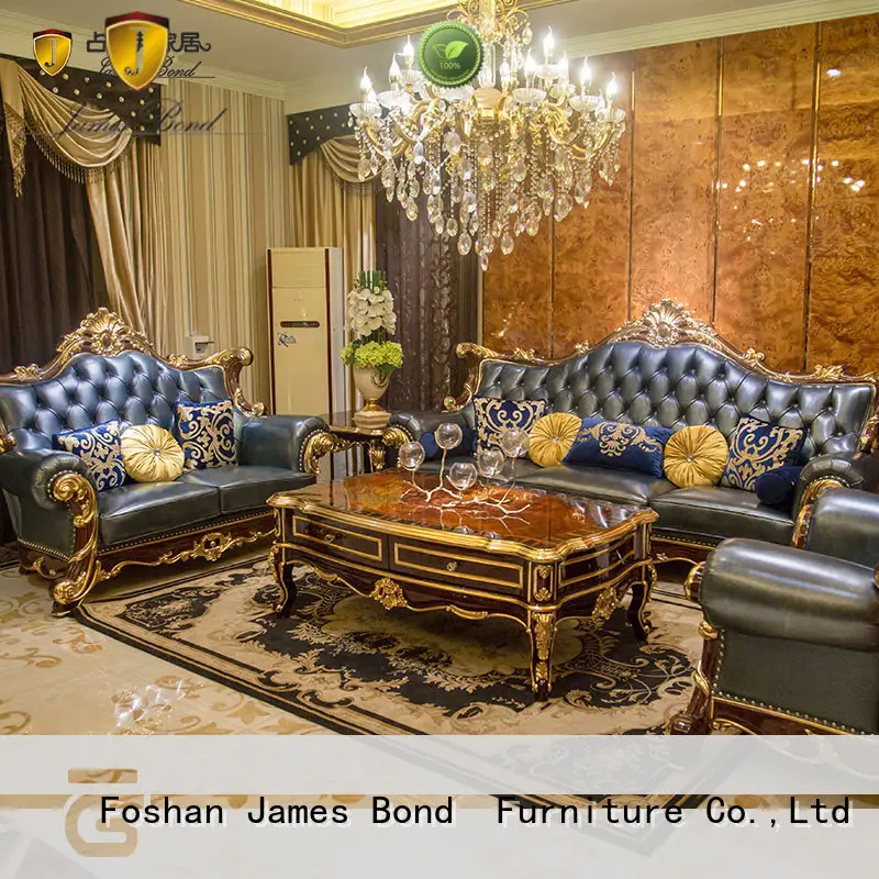 James Bond solid wood chesterfield sofa manufacturer for home 1