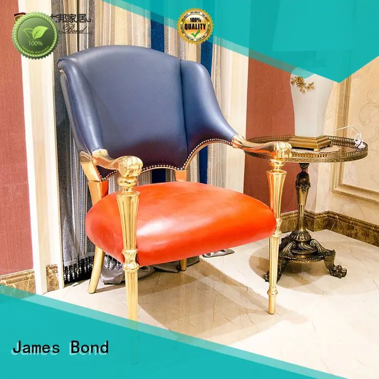 James Bond brown） designer style chairs manufacturer for guest room 1