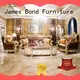 James Bond jf245 classic italian sofa directly sale for hotel 1