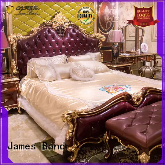 James Bond ผู้ผลิตเฟอร์นิเจอร์ห้องนอนหรูหราแบบดั้งเดิมสำหรับอพาร์ตเมนต์ 1