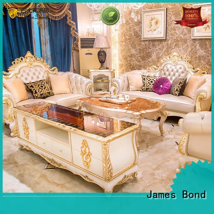 James Bond leather classic sofa set designs wholesale for hotel 1