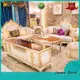 James Bond leather classic sofa set designs wholesale for hotel 1