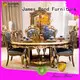 Mesa de comedor clásica de madera maciza James Bond, muebles para el hogar, venta al por mayor 1