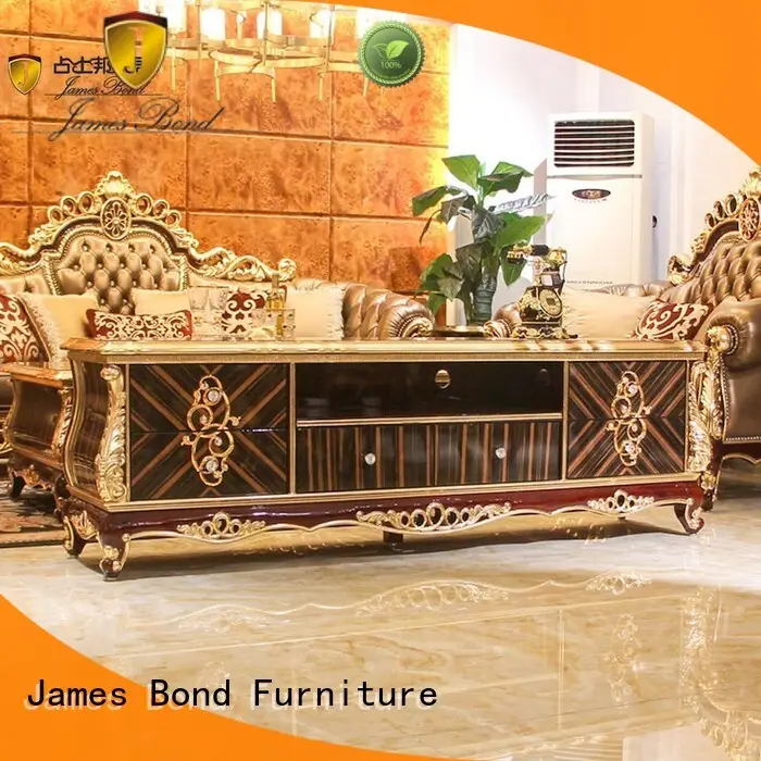 fashionable tv cabinet set gold use for hotel 1