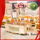 James Bond sofa traditional curved sofa suppliers for restaurant 1