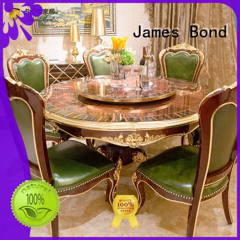 โต๊ะรับประทานอาหารทรงวงรีคลาสสิกขายส่ง James Bond สำหรับโรงแรม 1