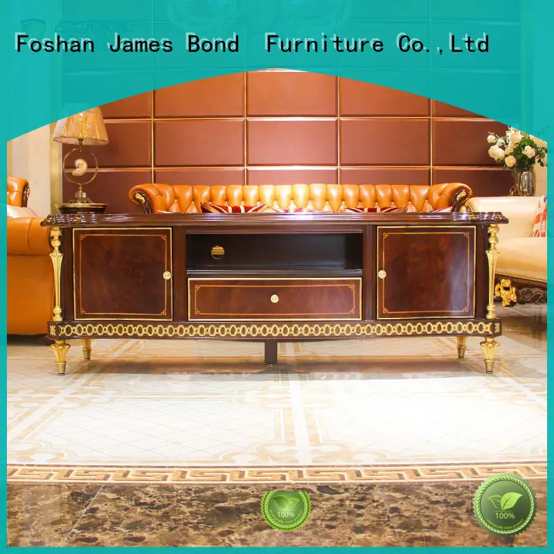 James Bond gold tv enclosed cabinets factory for dining room 1