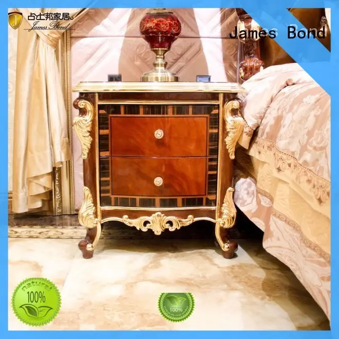Latest grey bedside table australia jp615（golden） company for hotel 1