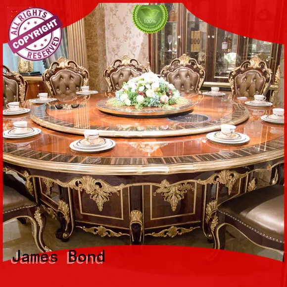 James Bond golden dining table for 10 for business for villa 1