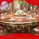 James Bond golden dining table for 10 for business for villa 1