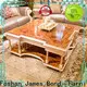 James Bond bond brown coffee table for business for home 1