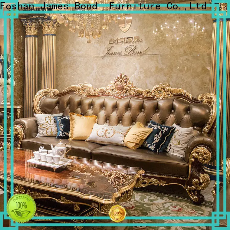 Canapé James Bond fabricants de canapés sectionnels en cuir traditionnels pour hôtel 1