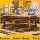 Fournisseurs de table basse en marbre italien blanc James Bond pour hôtel 1