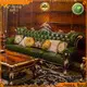 James Bond High-quality thick leather sofa company for church 1