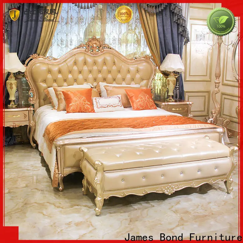 James Bond pinkbrownwhite new style bedroom bed design manufacturers for home 1