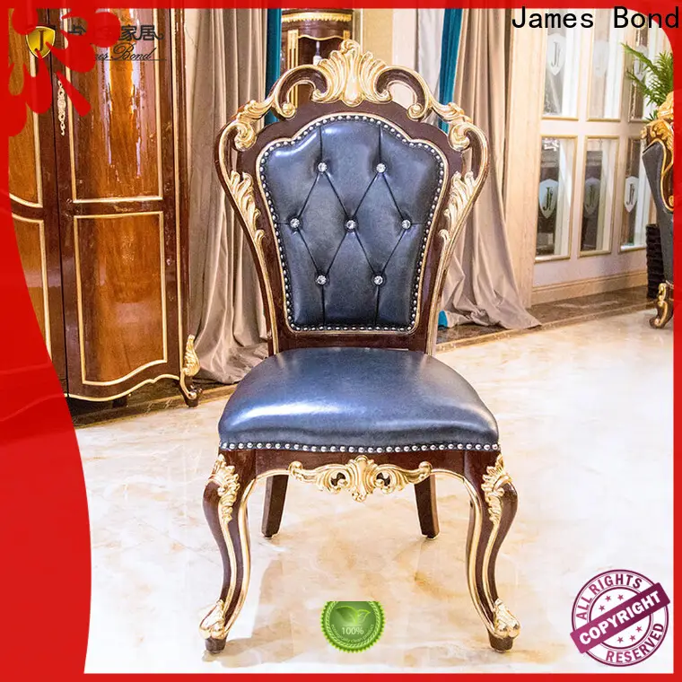 James Bond Latest narrow dining chairs company for hotel 1