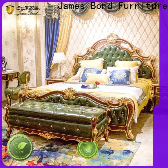 New new style bedroom bed design purple factory for apartment 1