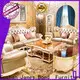 James Bond Top leather chesterfield sofa suppliers for guest room 1