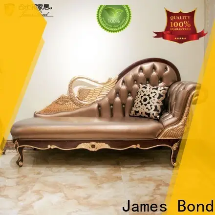 James Bond design antique red velvet couch factory for school 1